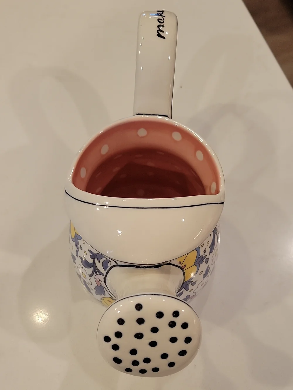 Anthropologie Molly Hatch Flower Pot Planter